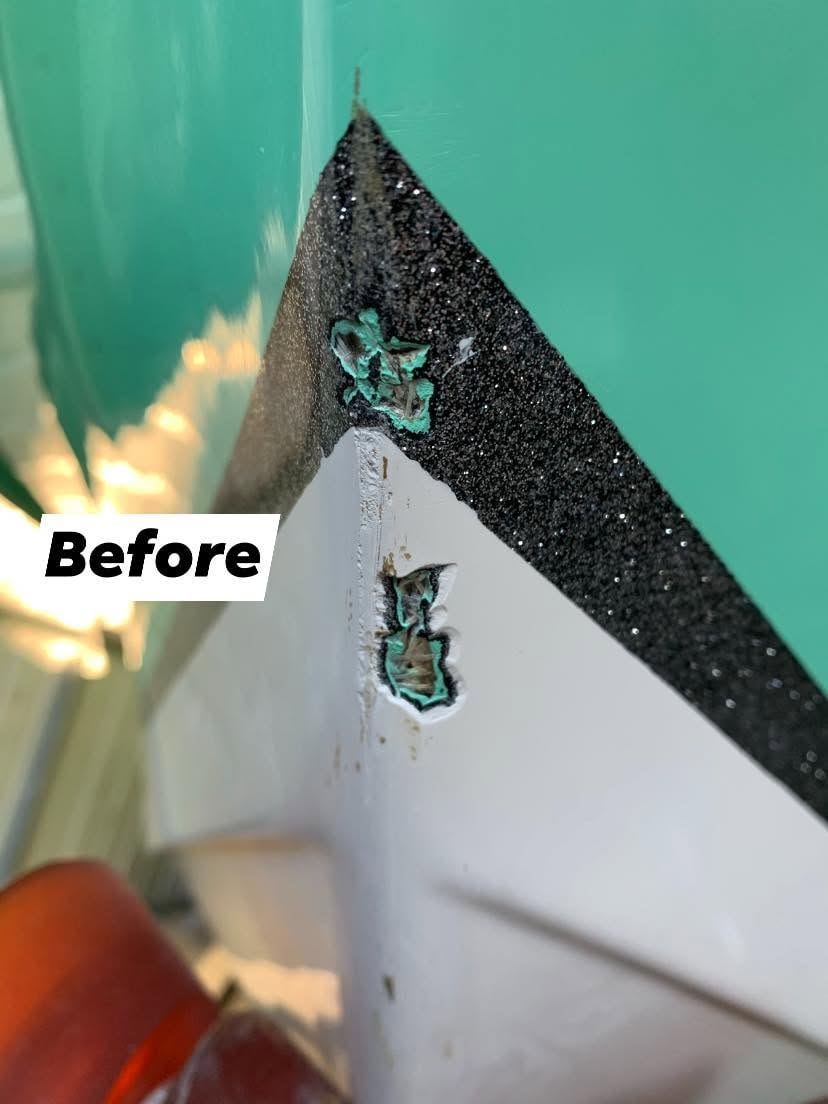 Preventing fiberglass, gelcoat and upholstery damage — photo 1